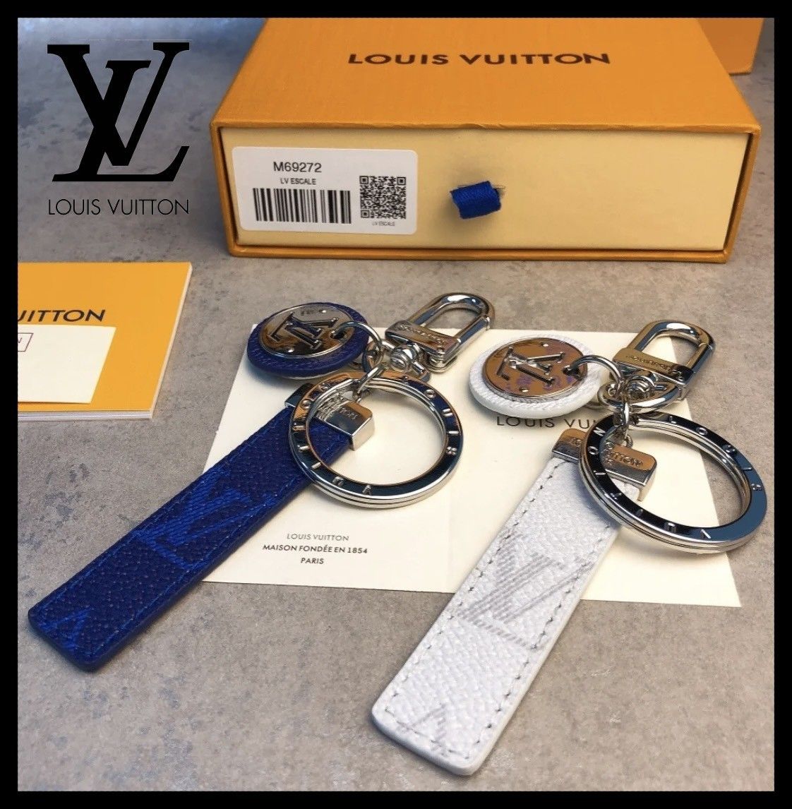 お揃いにしても可愛い☆】ルイヴィトン キーホルダー (Louis Vuitton