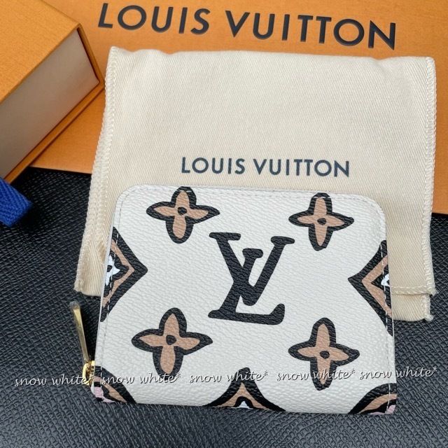 明日着 限定 LVxアニマル柄♪ 小さなお財布 ZIPPY ルイヴィトン (Louis