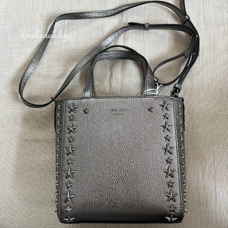 Jimmy Choo☆MINI PEGASI☆スタースタッズミニショルダー☆送込 (Jimmy