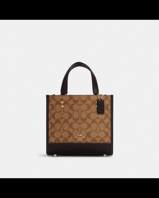COACH] デンプシー トート 22 シグネチャー (Coach/ハンドバッグ