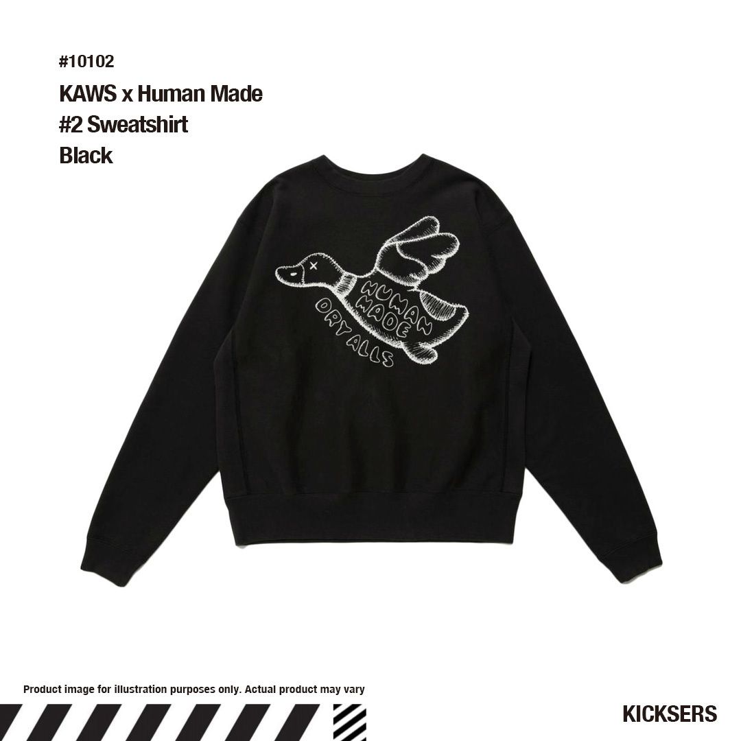 カウズ ヒューマンメイド KAWS x Human Made #2 Sweatshirt (HUMAN