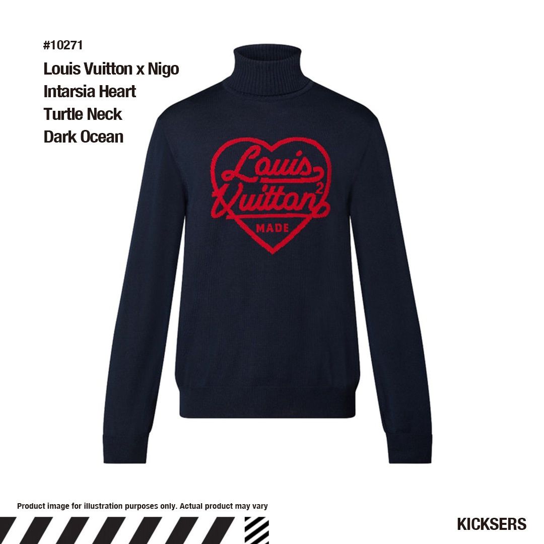 ハートタートルネック Louis Vuitton x Nigo Heart Turtle Neck (Louis