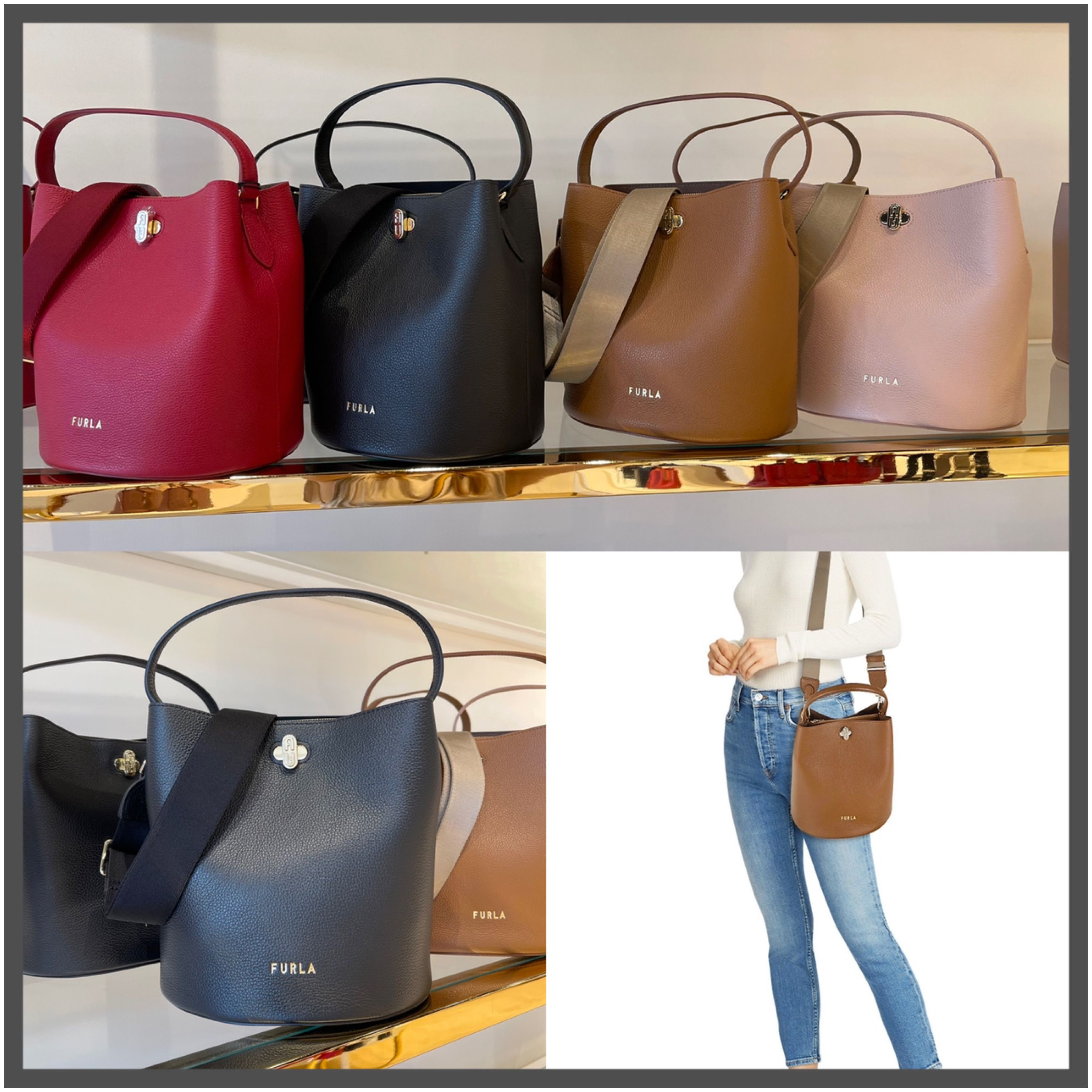 FURLA] エレガント♪ バケツバッグ DANAE (FURLA/ショルダーバッグ