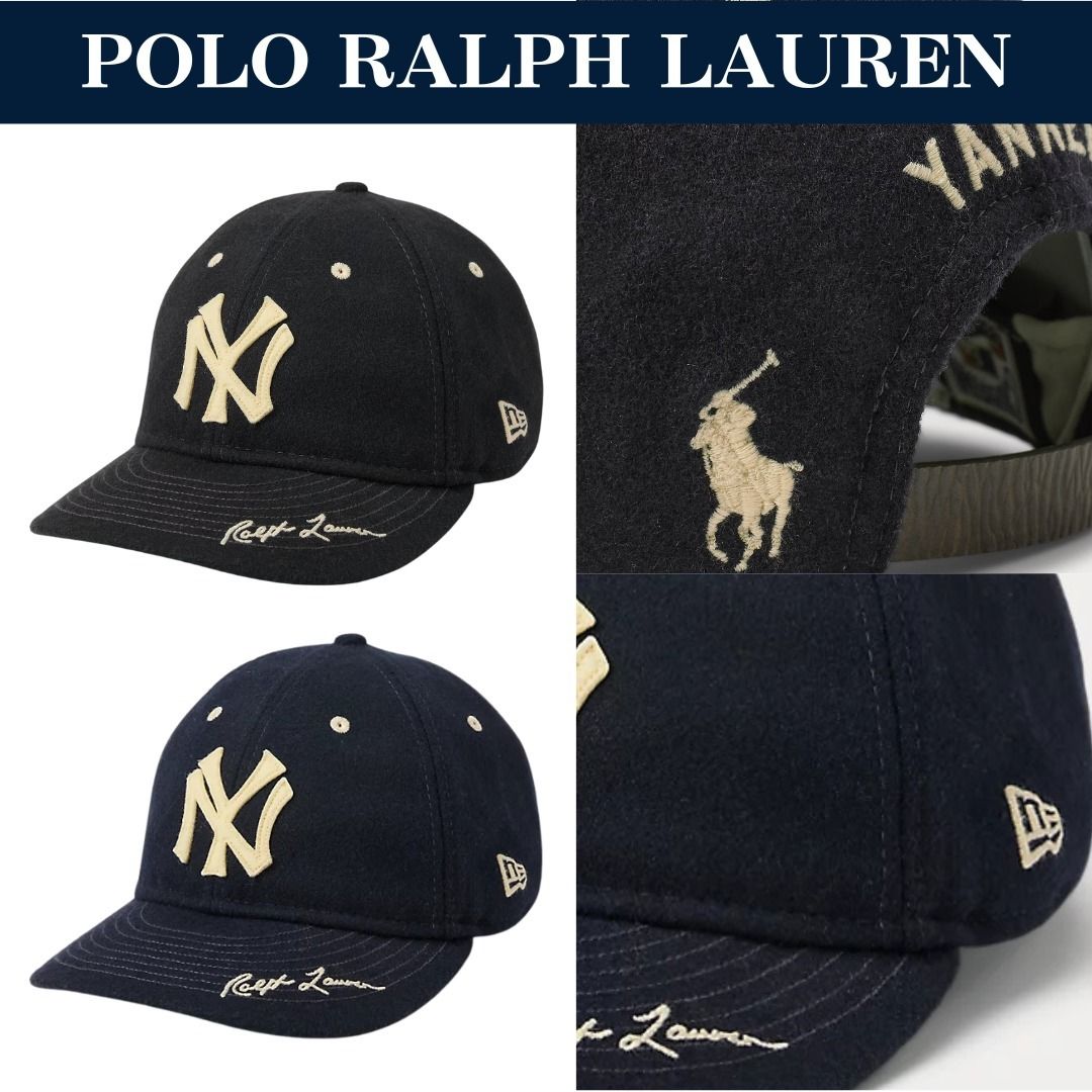 新コレクション【Yankees x Ralph Lauren x New Era】コラボCAP (POLO