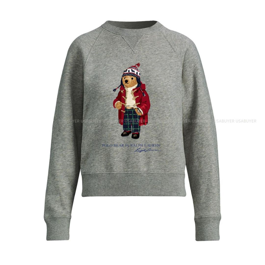 新作【ラルフローレン】大人気ポロベア フリース 長袖スウェット (POLO