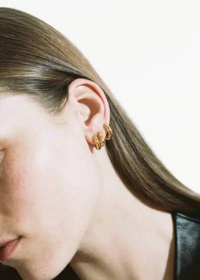 国内発送 ブランド箱付♪ almost earrings small【All Blues】 (All