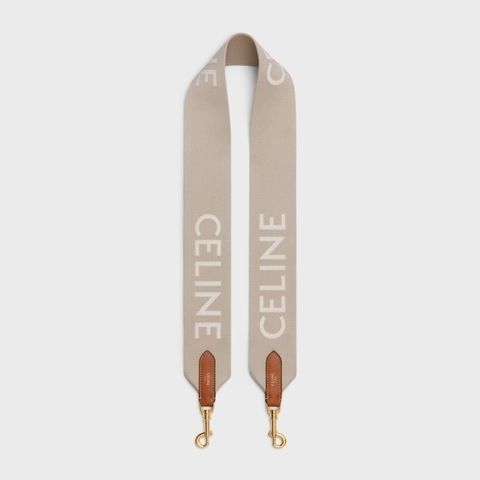 2022SS新色】直営店 セリーヌ ジャカード ロングストラップ (CELINE