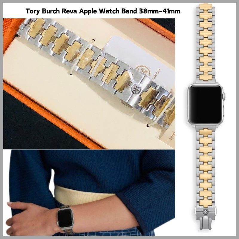 国内発送】Tory Burch REVA アップル ウォッチ バンド38-40 (Tory