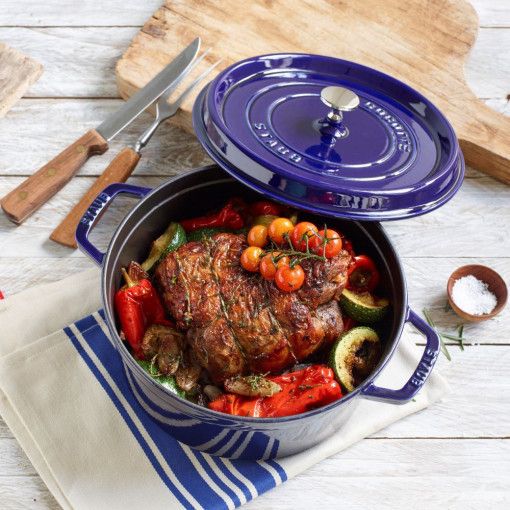 Staub 円形 ココット 26cm ST102691 ☆送料込/追跡付 (Staub/鍋・調理