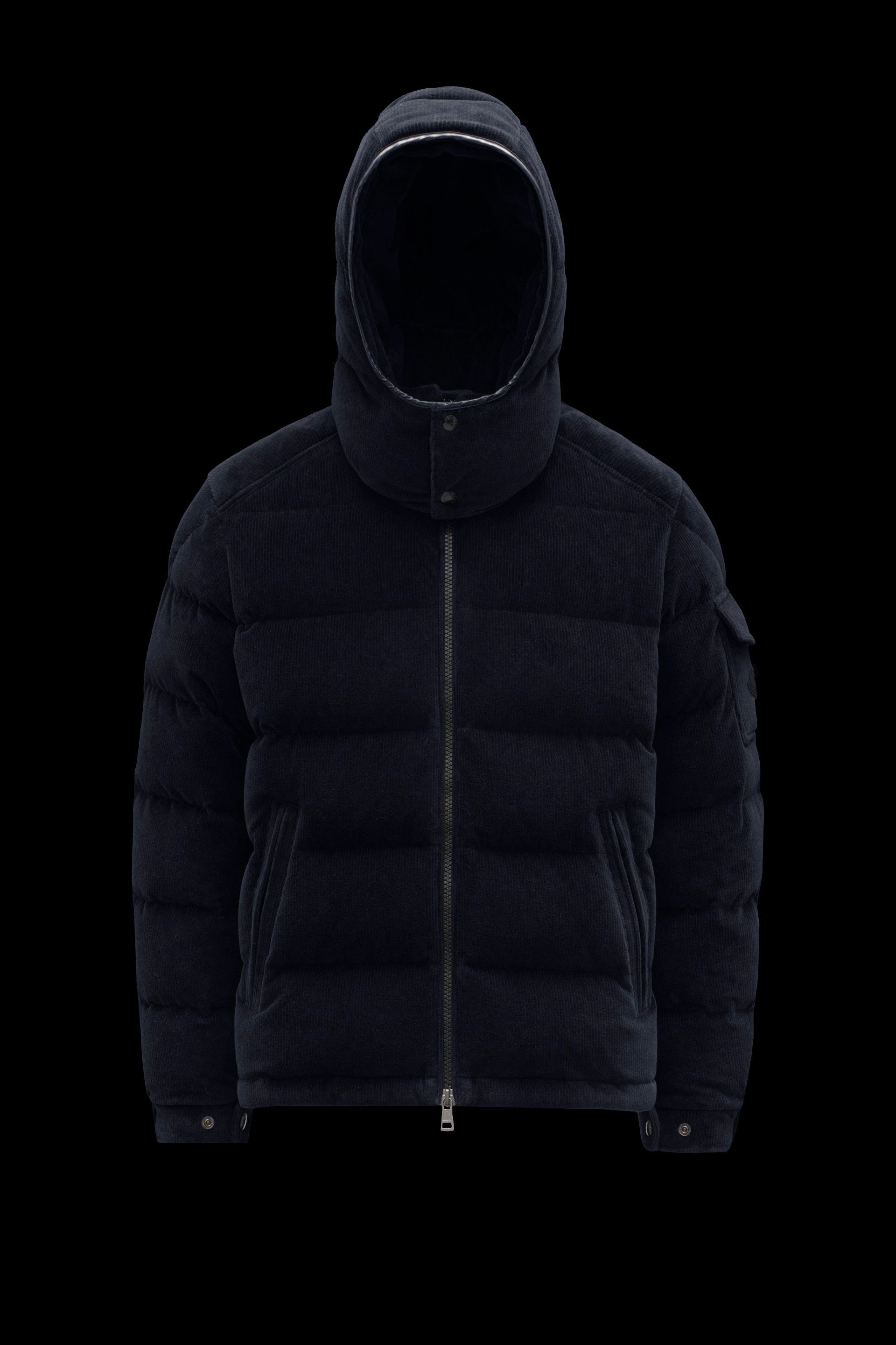 MONCLER2022/23秋冬フード付きコーデュロイダウンジャケットMAYA