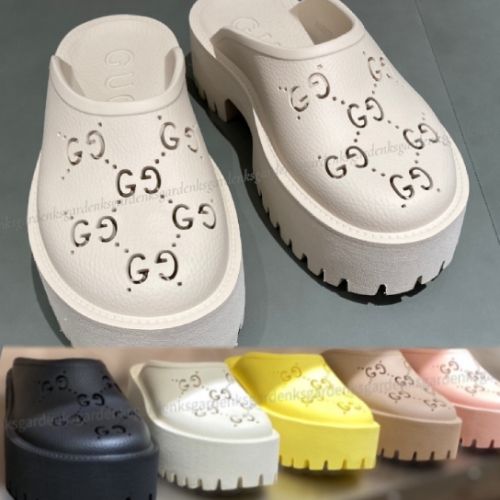 限定！GUCCI☆ウィメンズ GG スリッポンサンダル☆すぐ届く！ (GUCCI