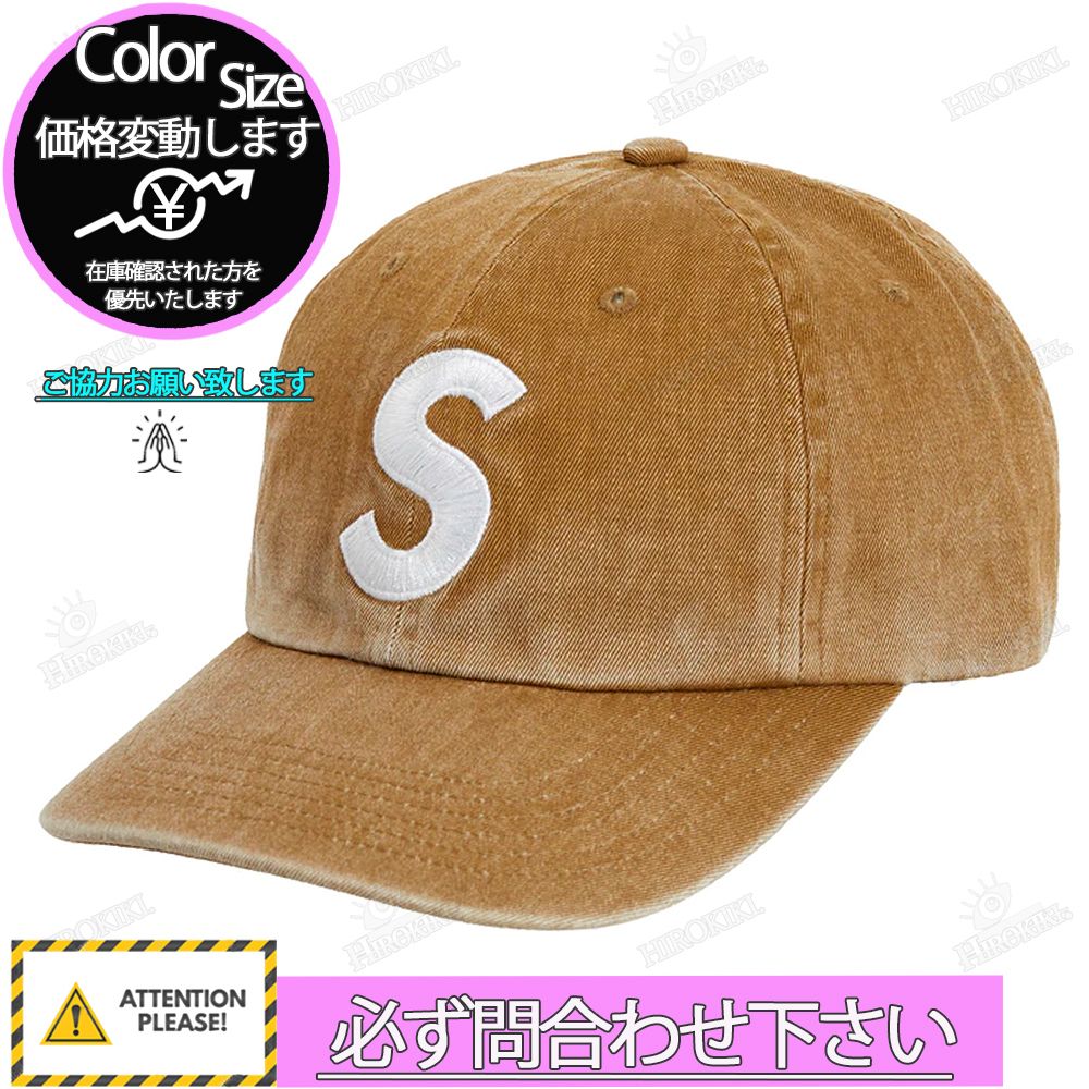 本物保証 /関税・送料無料】Supreme Sロゴ キャップ (Supreme/キャップ