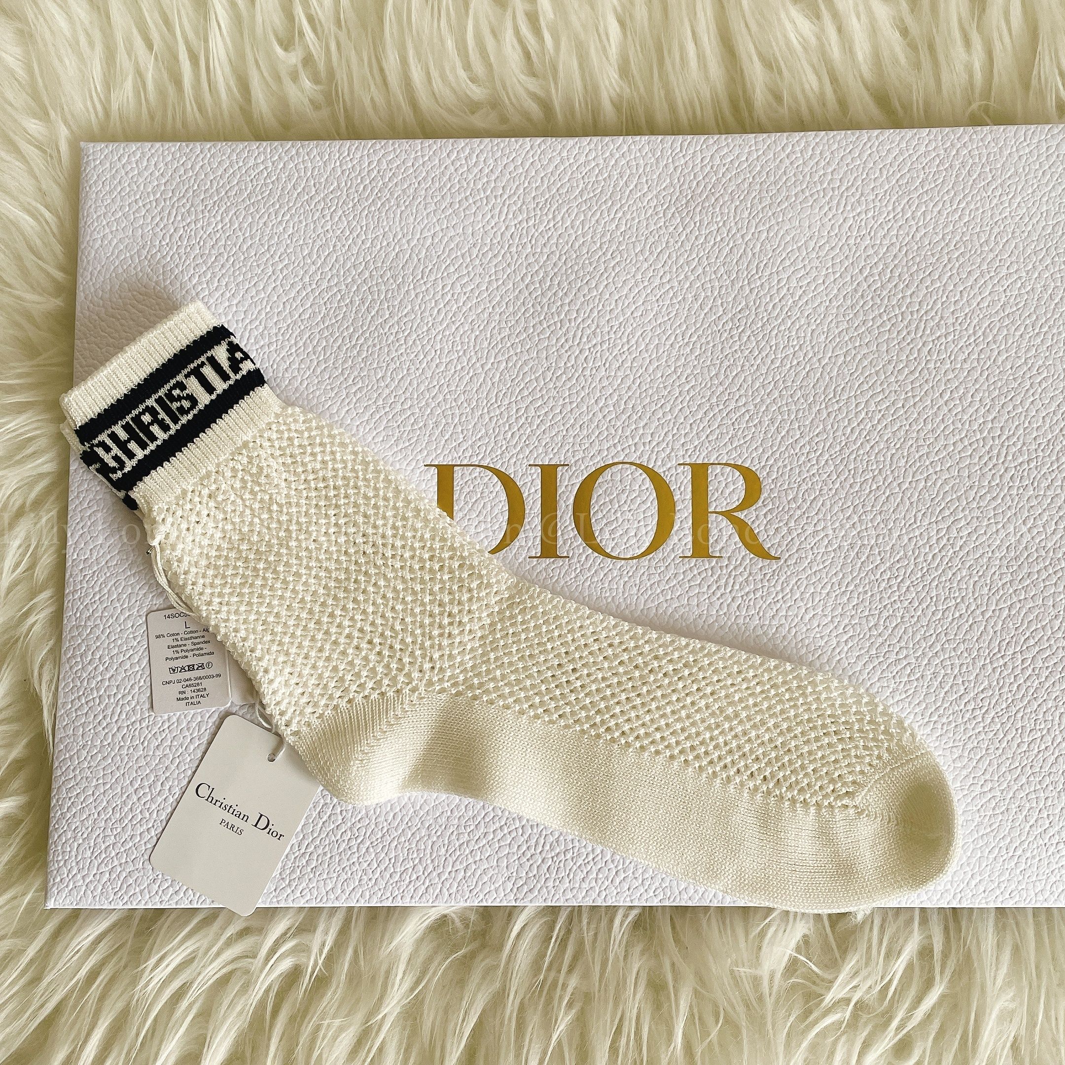 Dior ユニセックスOK♪ ディオール スポーティ ソックス (Dior/靴下