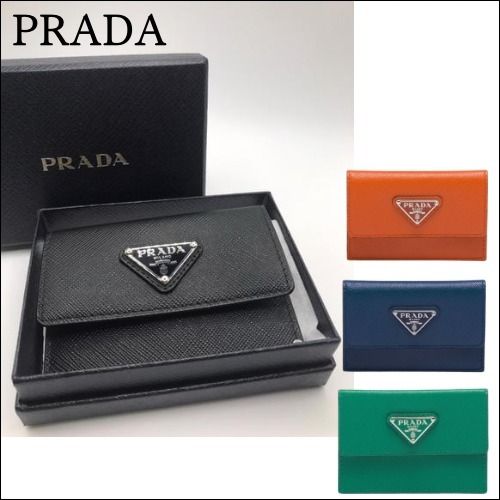327 美品 PRADA プラダ 名刺入れ カードケース 財布 プラダ PRADA