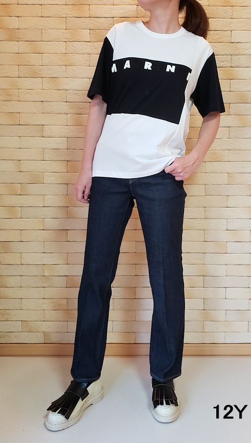ラスト1点✨大人もOK! MARNI 半袖 ロゴTシャツ 12Y 150㎝ 大人もOK