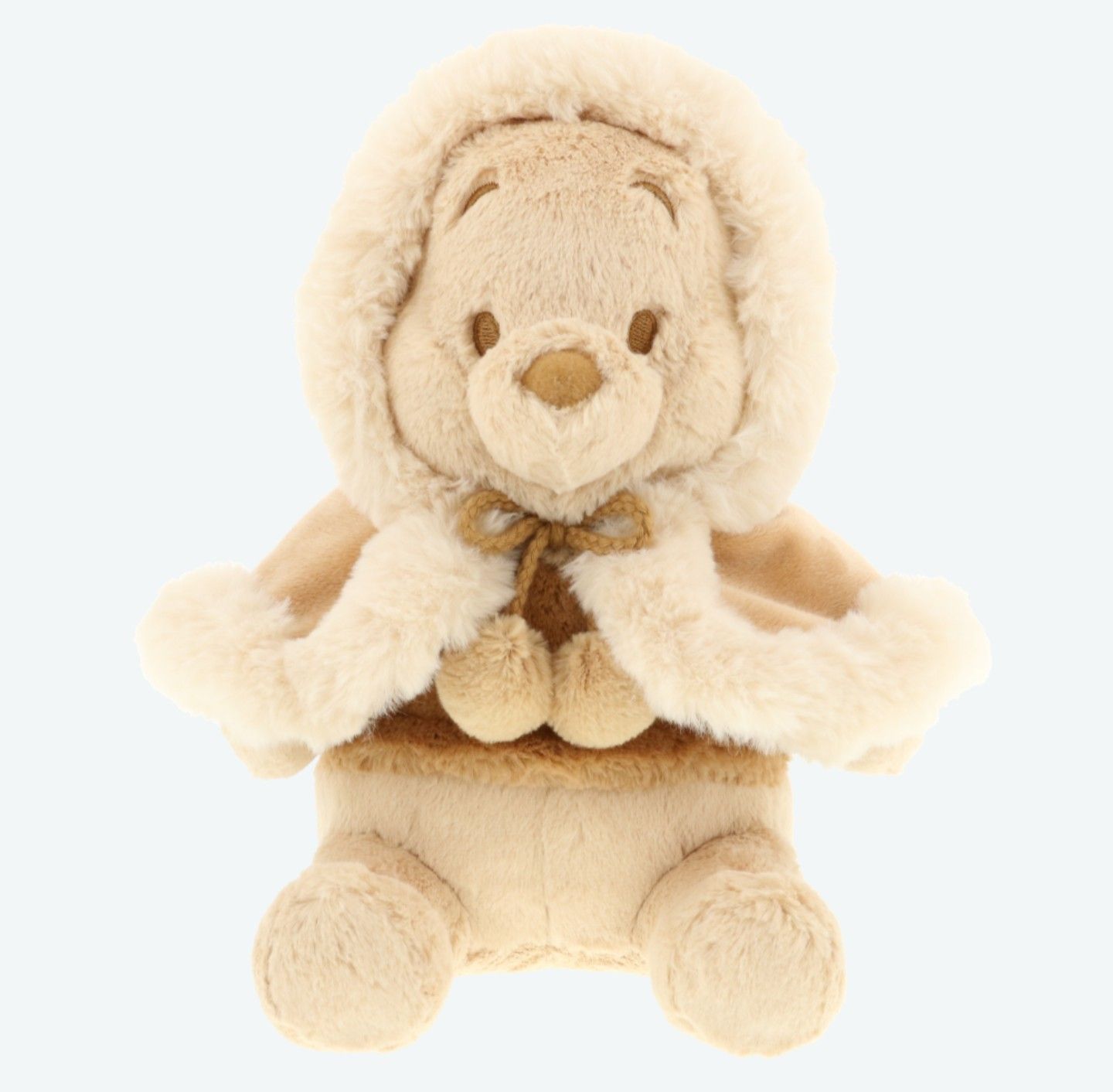 プーさんのベージュシリーズ フードを被ったぬいぐるみ TDR (Disney