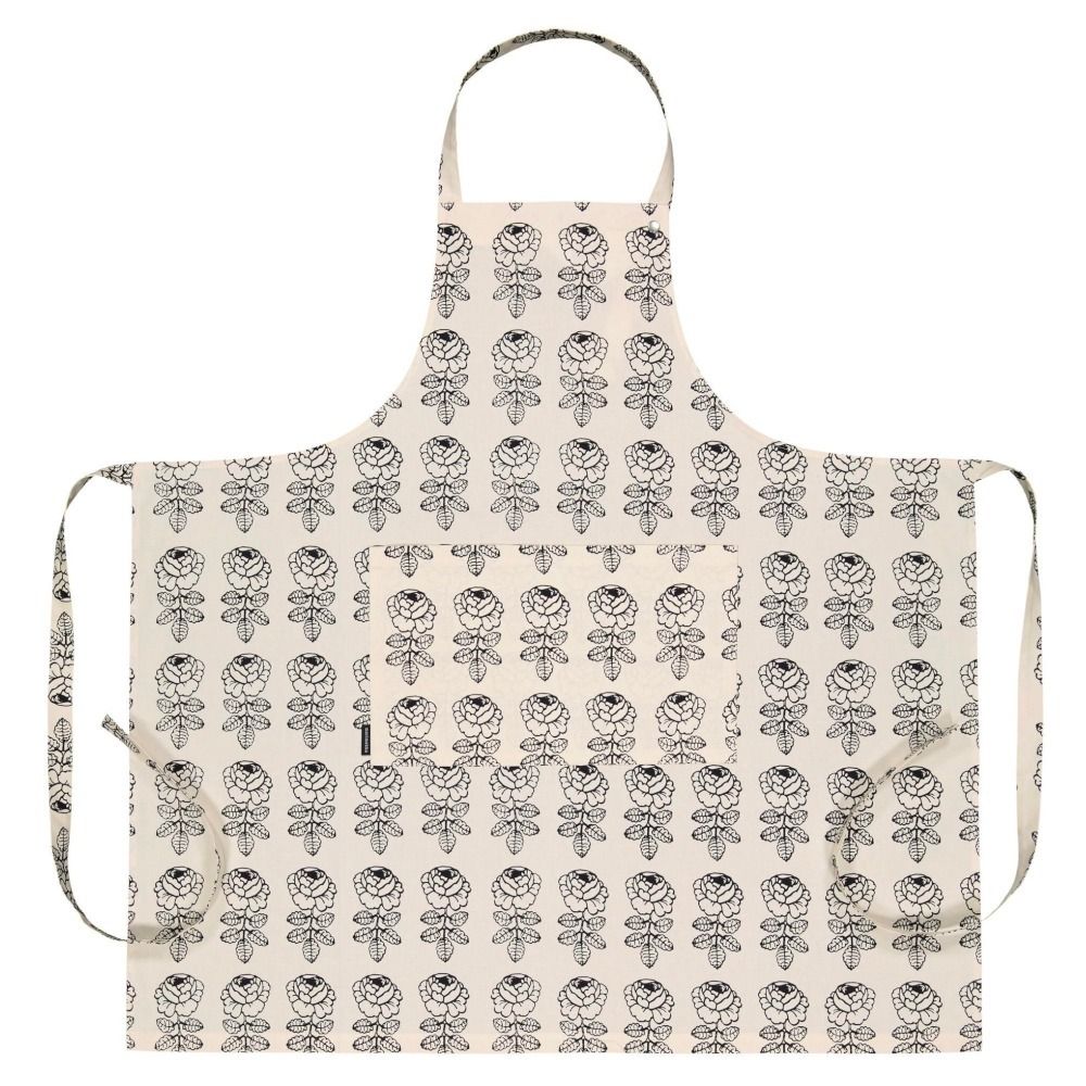 期間限定】marimekko マリメッコ/ Vihkiruusu エプロン (marimekko