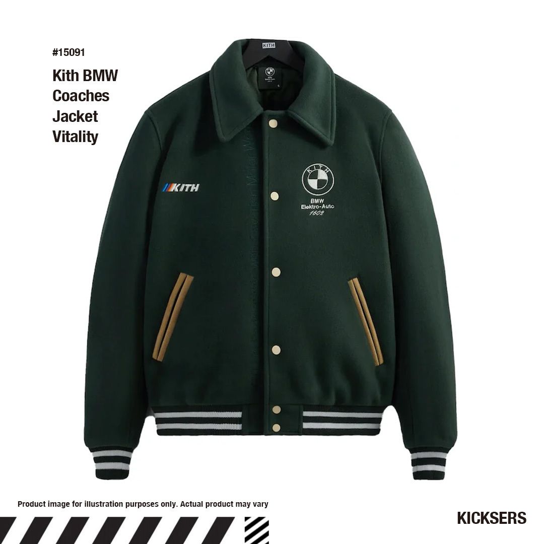Kith BMW Coaches Jacket Vitalityキスビーエムコーチジャケット (KITH