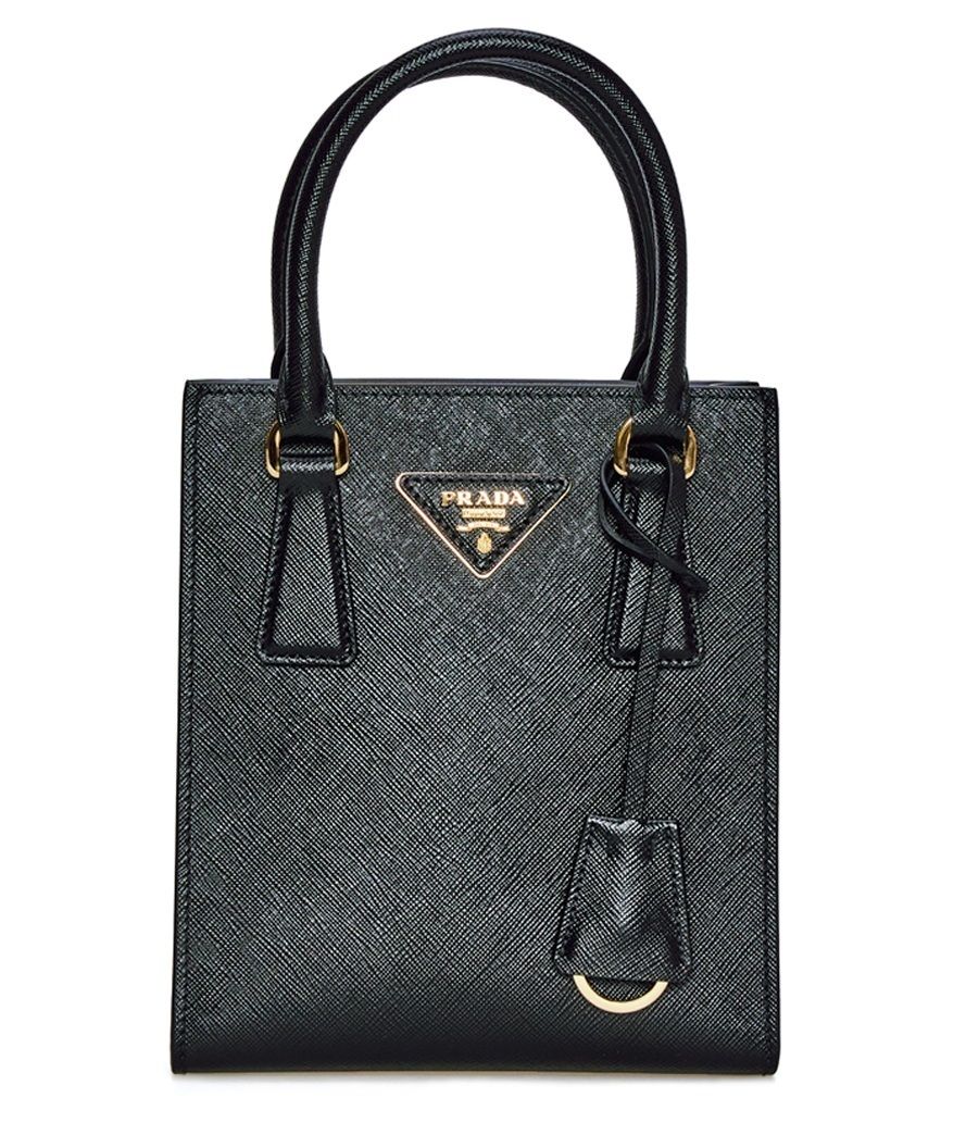 PRADA 22AW Saffiano 三角ロゴ 2WAYショルダー/トートバッグ (PRADA