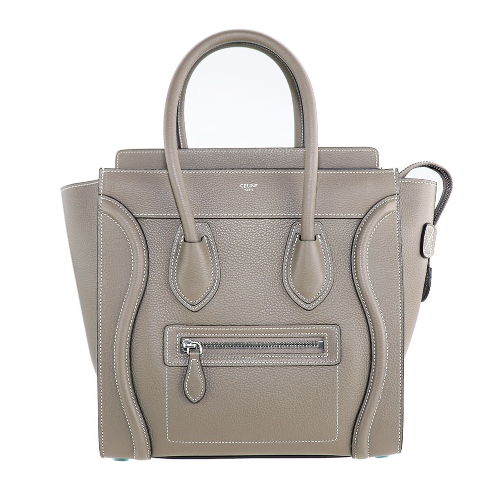 CELINE ラゲージ マイクロ トートバッグ セリーヌ ハンドバッグ