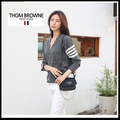 トムブラウン) カシミヤカーディガン MKC001A 00011 038 (THOM BROWNE