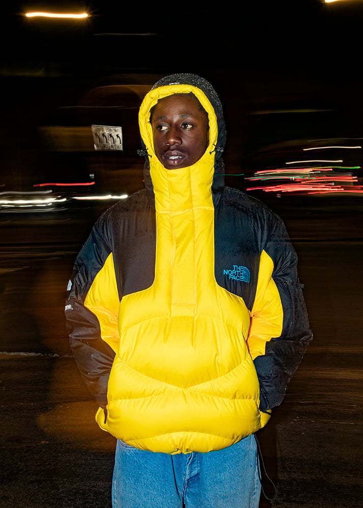 Supreme The North Face 800-Fill Half Zip Hooded Pullover (Supreme