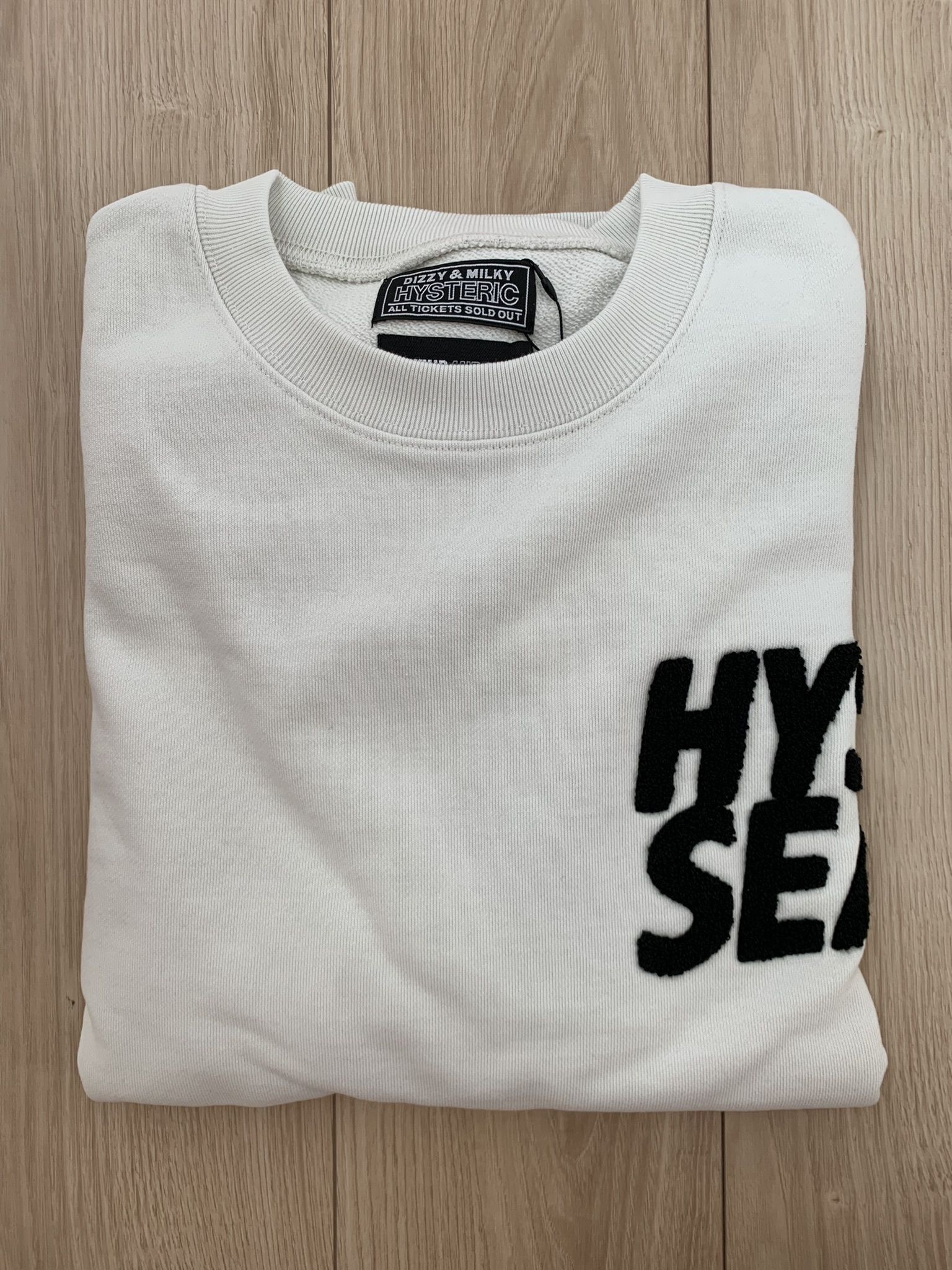 Hysteric Glamour WDS Sweatヒスウィンダンシーロゴスウェット (WIND