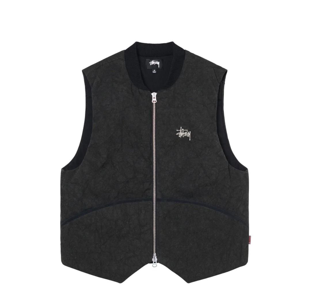 ☆人気☆【STUSSY】☆Stussy WASHED CANVAS PRIMALOFT VES.T☆ (STUSSY