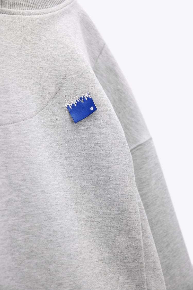 ☆関税込☆Ader Error x Zara☆Oversize Sweatshirt Grey☆ (ADERERROR