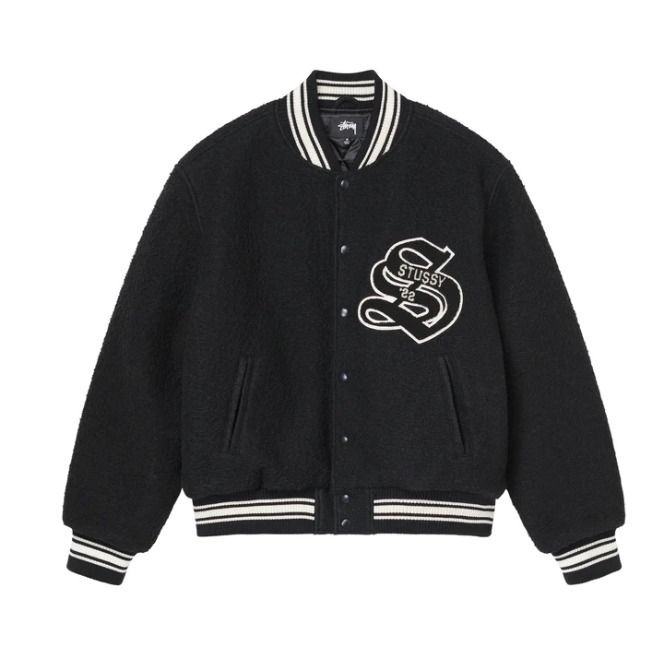 ☆【STUSSY】☆CASENTINO WOOL VARSITY JACKET☆ジャケット (STUSSY