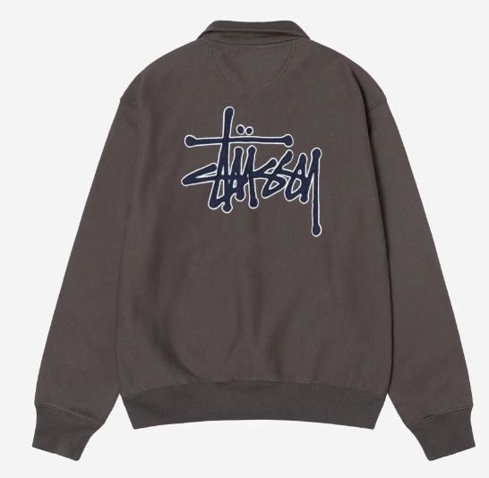 Stussy & DENIM TEARS】 HALF ZIP ハーフジップフリース (STUSSY