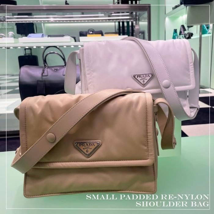 PRADA◇スモール パデッド Re-Nylon ショルダーバッグ (PRADA