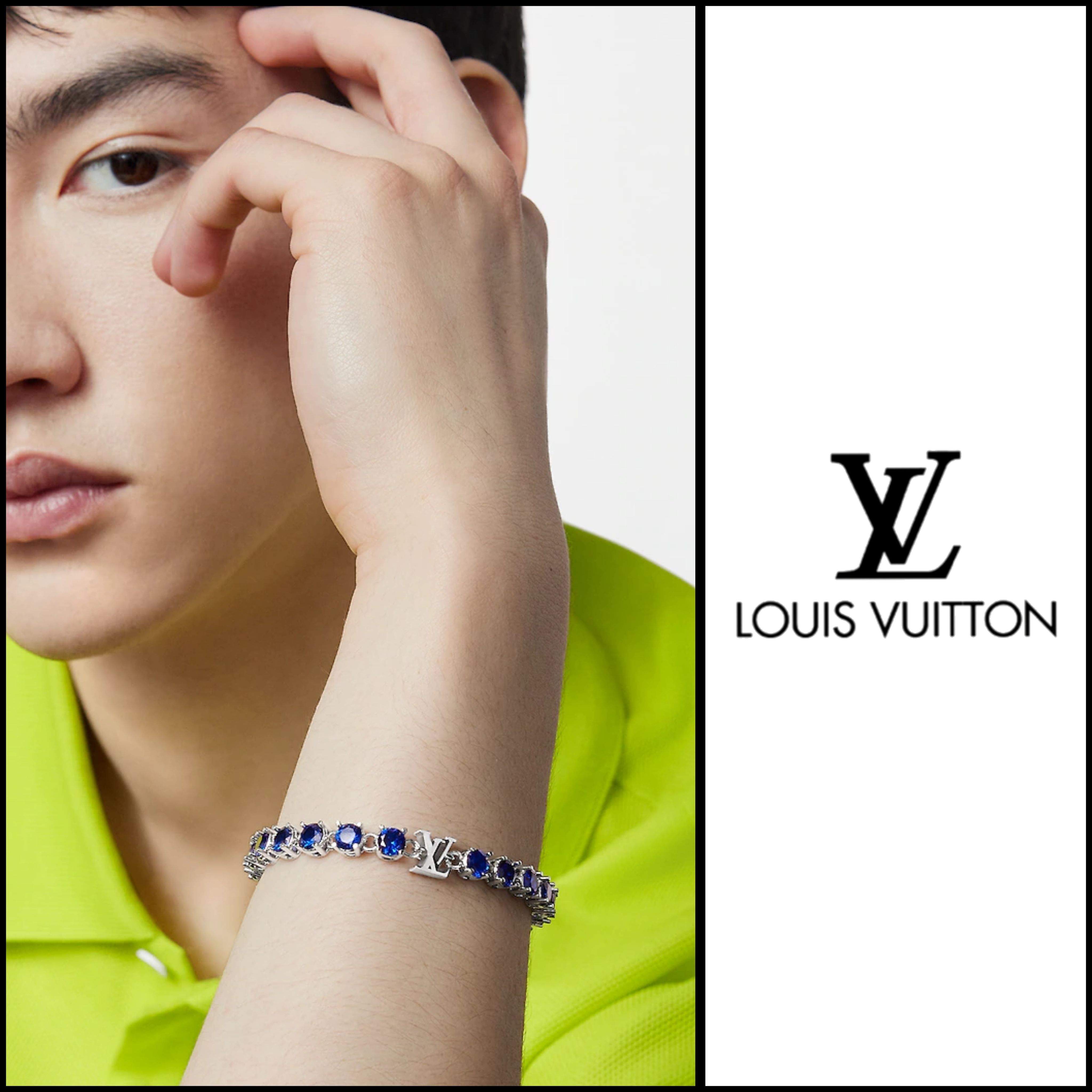 2023AW☆すぐ届く！【LV ルイヴィトン】ブレスレット クリスタル