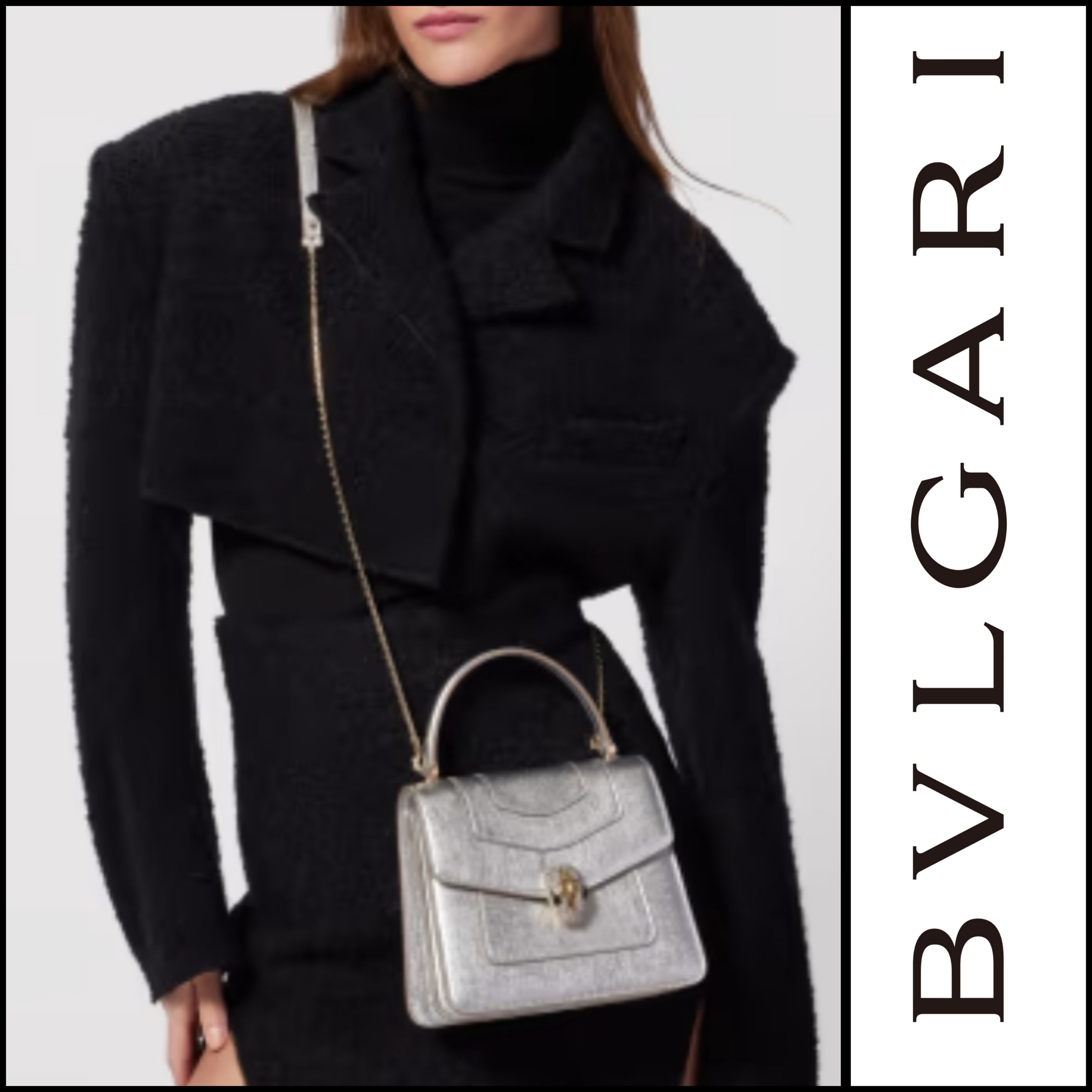 即納！ 【BVLGARI ブルガリ】 セルペンティ フォーエバー バッグ