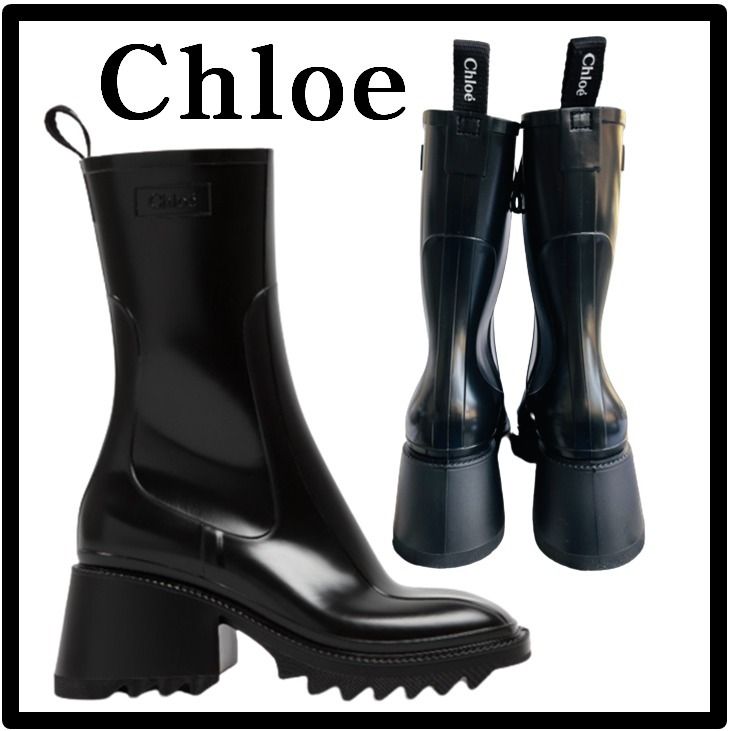 ☆関税込☆クロエ☆Chloe☆betty レインブーツ ショートブーツ (Chloe
