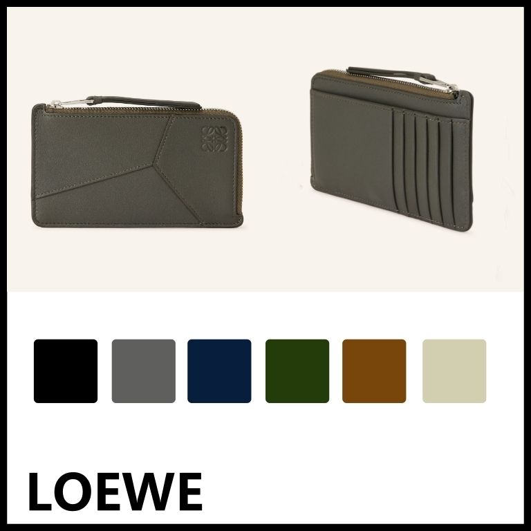 LOEWE】ロエベ パズルエッジ ロング コインカードホルダー (LOEWE