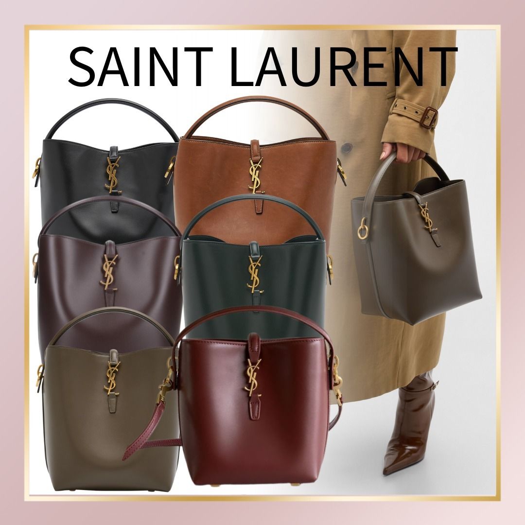 SAINT LAURENT】LE 37 (シャイニーレザー) バッグ (Saint Laurent