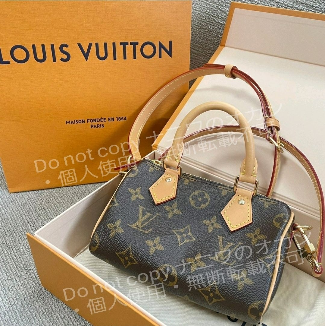 国内発送【Louis Vuitton】ナノ・スピーディ (Louis Vuitton