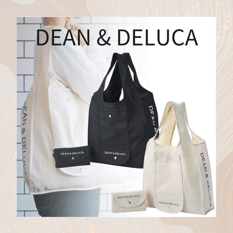 大人気【DEAN & DELUCA】ショッピングバッグ エコバッグ (DEAN&DELUCA