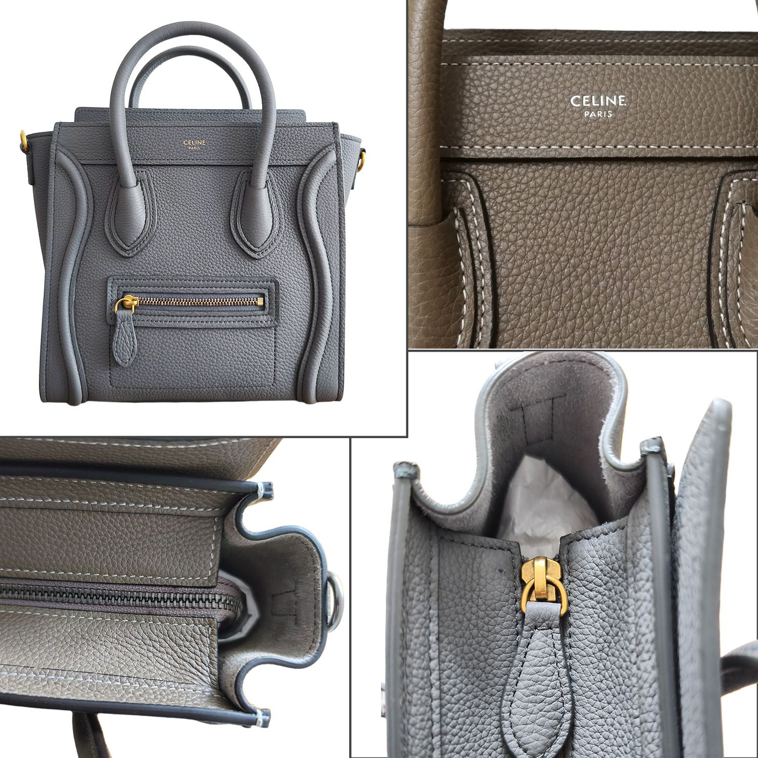 直営店買付 CELINE ラゲージ ナノ ショルダーバッグ (CELINE