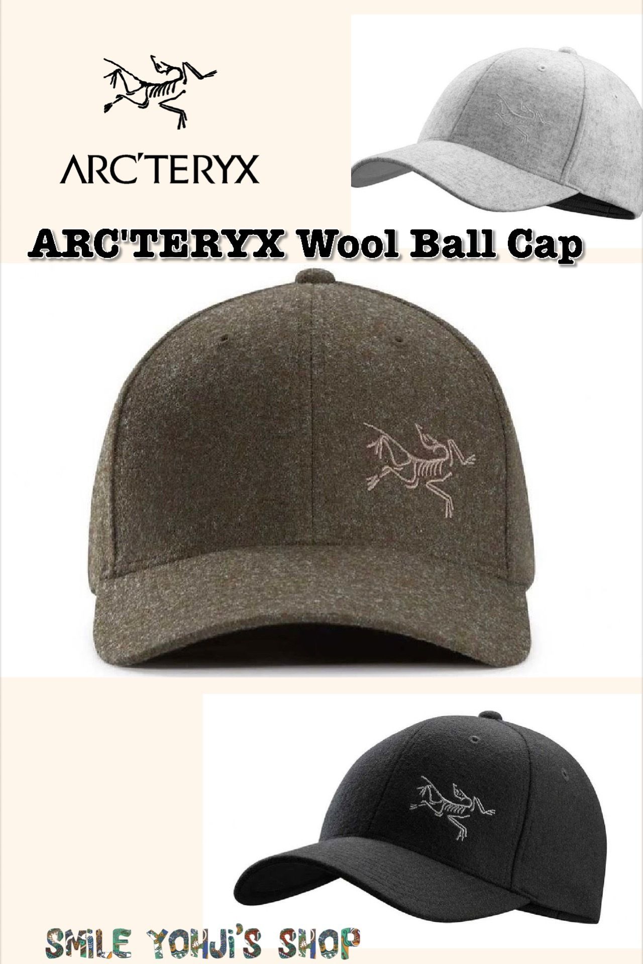 ☆大人気☆ARC'TERYX Wool Ball Cap (ARC'TERYX/キャップ) 91477160