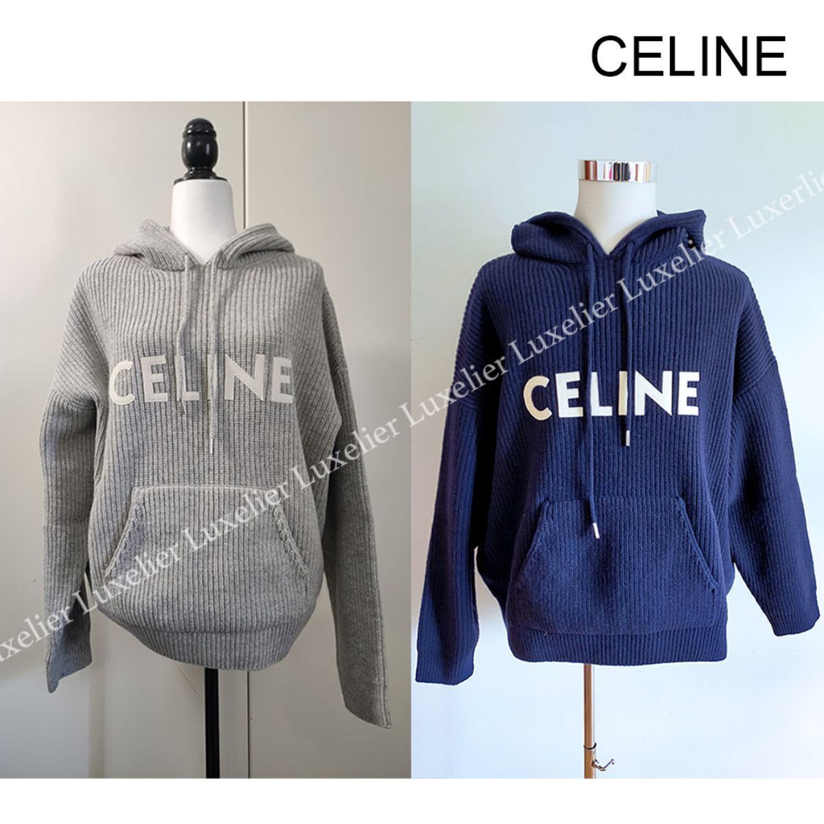 CELINE/セリーヌ】バイヤーおすすめ☆ロゴ フード付きセーター (CELINE