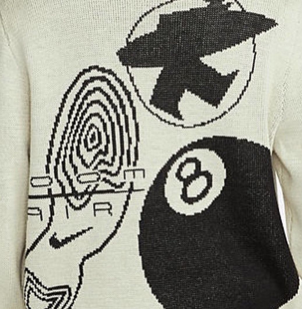 ☆大人気☆23SS Stussy X Nike Long-Sleeve Knit Sweater (STUSSY
