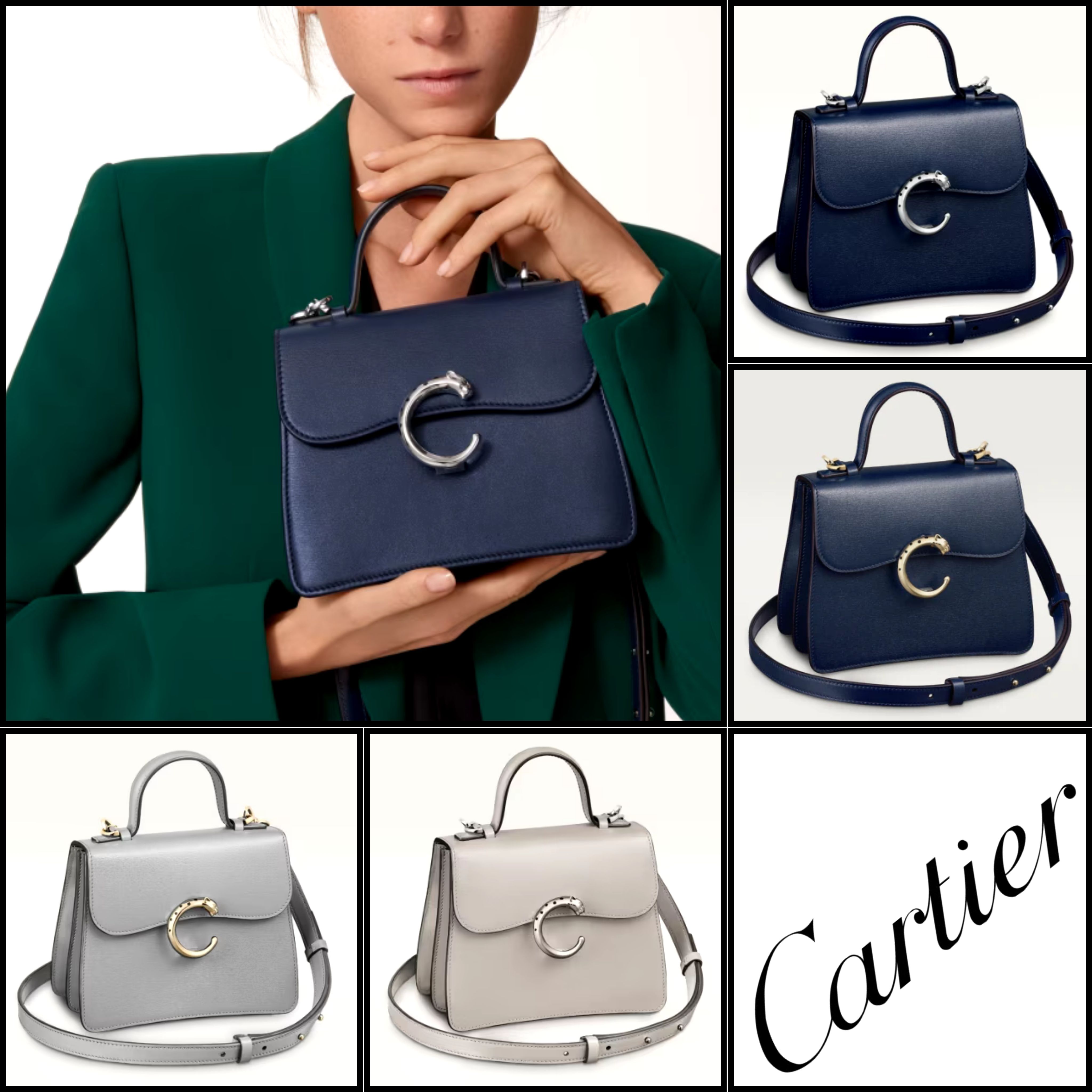 即納！【Cartier】パンテール ドゥ カルティエ ハンドルバッグ