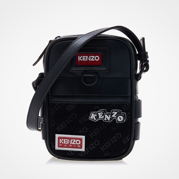 KENZO(ケンゾー) ロゴ フラワー クロスバッグ [正規品/関税込] (KENZO