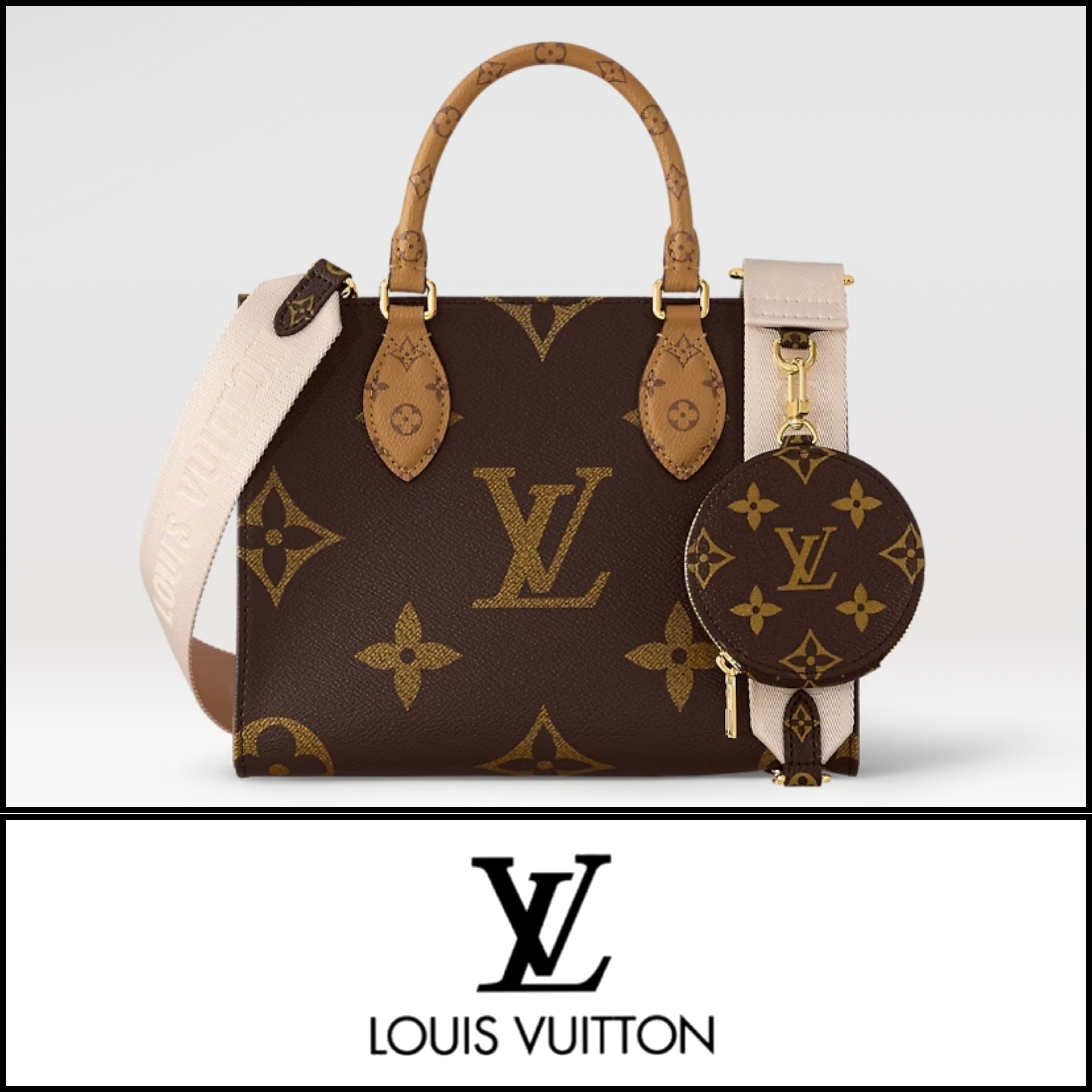 2023SS☆すぐ届く！【LV ルイヴィトン】 オンザゴー PM バッグ (Louis