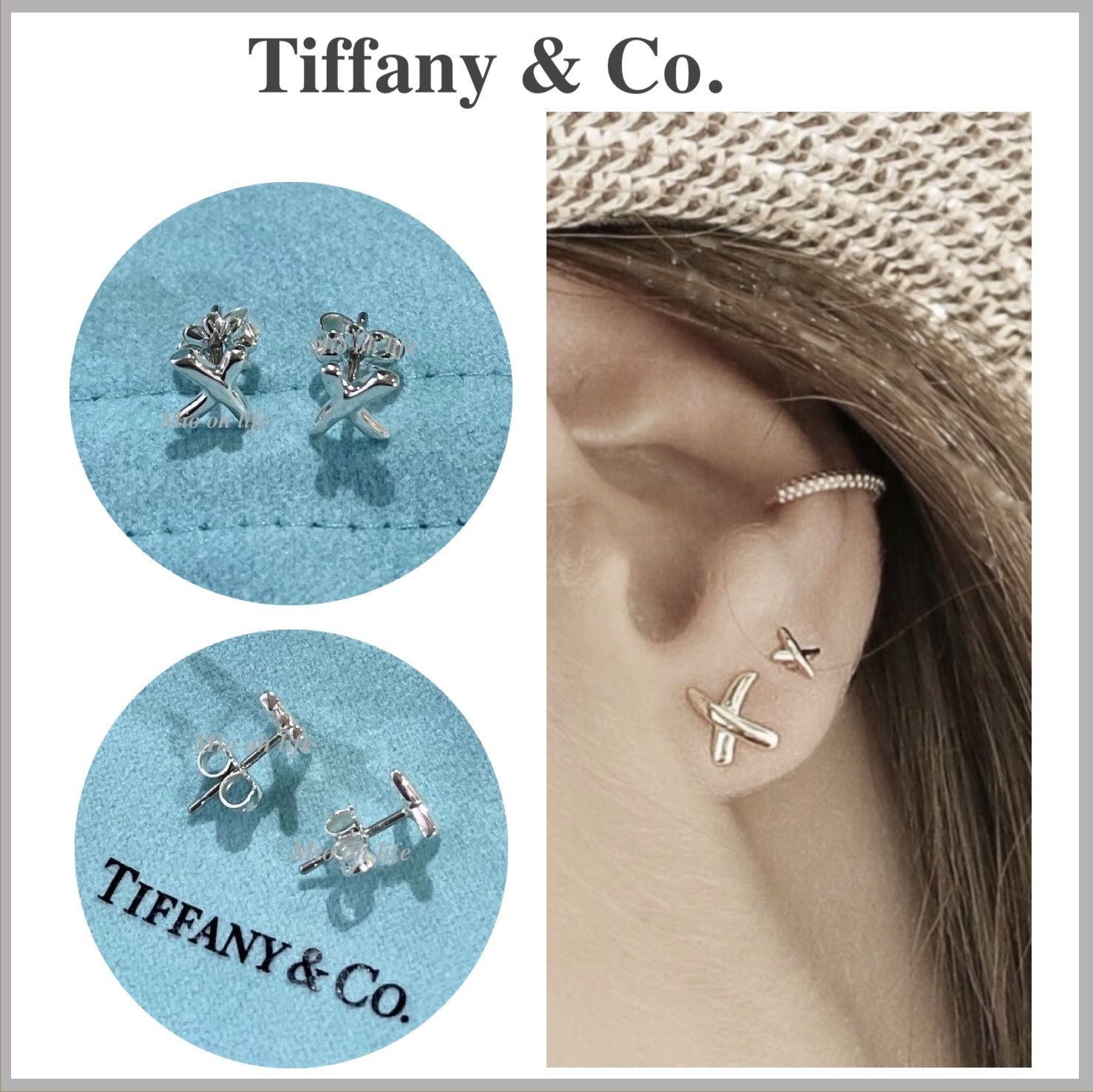すぐ届く☆TIFFANY&Co. ティファニー☆ミニ Xピアス☆シルバー