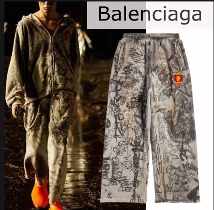 23SS】BALENCIAGA ワイド Skater Baggy スエットパンツ (BALENCIAGA