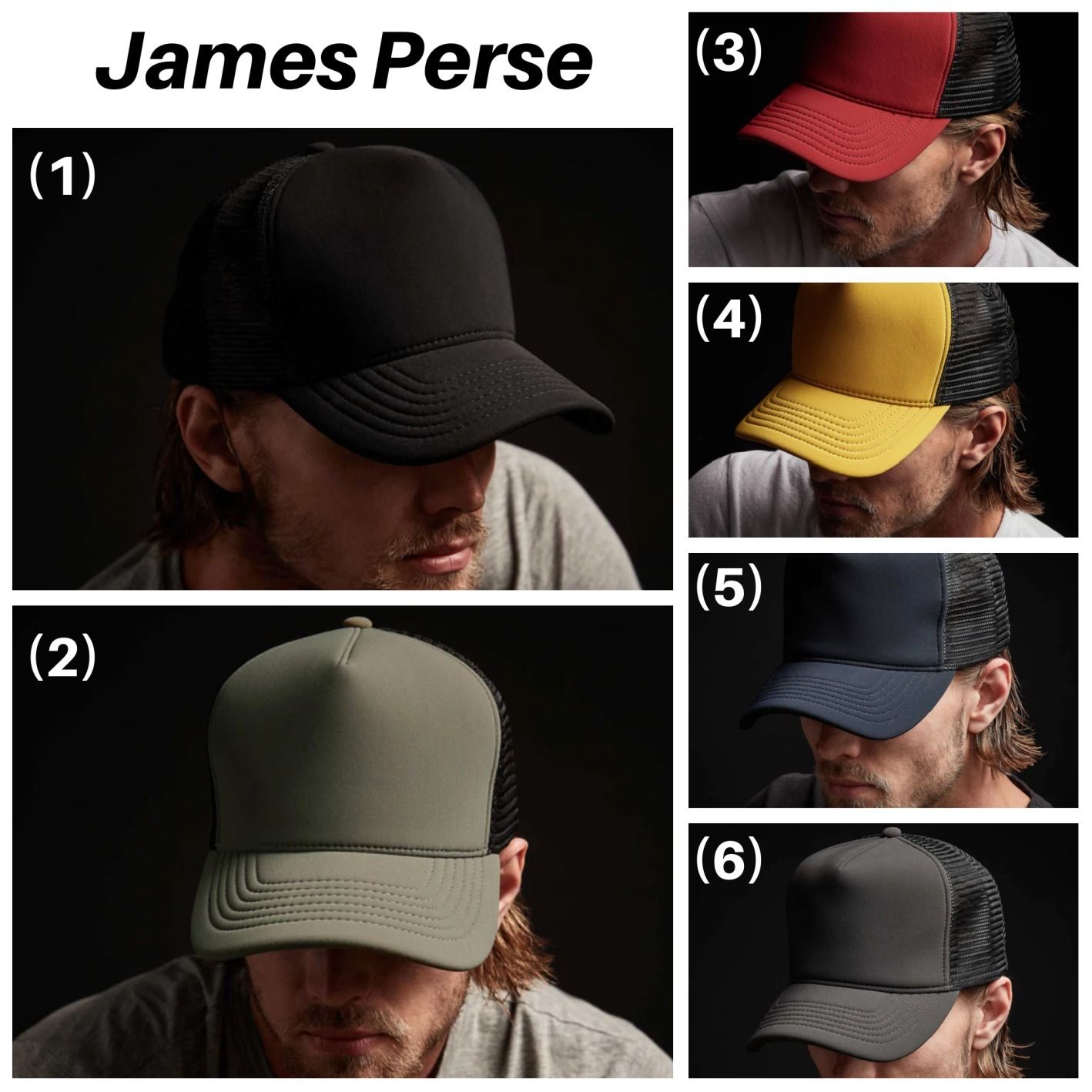 James Perse】☆お洒落キャップ☆SCUBA TRUCKER HAT (JAMES PERSE