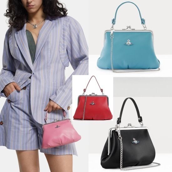 セール】Vivienne Westwood GRANNY 口金ミニショルダーバッグ